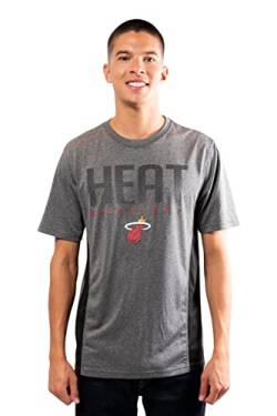 Ultra Game Herren T, kurzärmelig Active Tee Shirt NBA, Charcoal Heather, L von Ultra Game