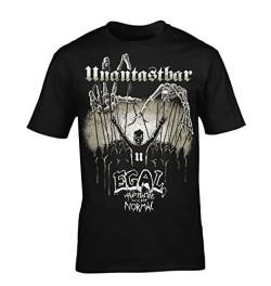 Unantastbar - Egal, Hauptsache Nicht normal - T-Shirt Gr. L von Unantastbar