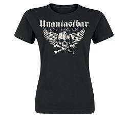 Unantastbar - "Unsterblich Girl-Shirt, Farbe: Schwarz, Größe: XL von Unantastbar