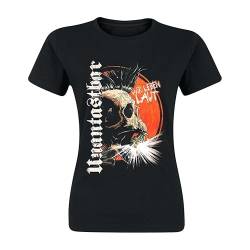 Unantastbar – Wir Leben laut - Girlie Shirt (DE/NL/SE/PL, Alphanumerisch, XL, Regular, Regular, Schwarz) von Unantastbar