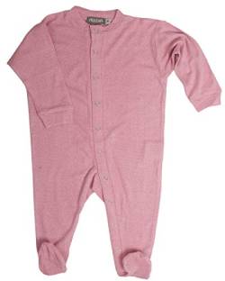 Alkena, Baby und Kinder Strampler/Schlafanzug, 1 Stück, 100% Seide (68, Rosa) von Unbekannt