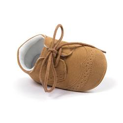 Baby Schuhe Auxma Baby-Jungen-Mädchen-Schuhe PU-Turnschuhe Für 3-6 6-12 12-18 Monat (6-12 M, Hellbraun) von Unbekannt