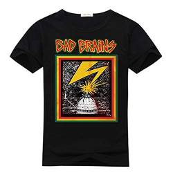 Bad Brains Herren-T-Shirt, kurzärmlig, Schwarz Gr. M, Schwarz von Unbekannt