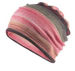 Chemo Kopfbedeckung für Damen UK Schals Cap Head Wrap Frauen Turban weiche Kopfabdeckung Baumwollstoff Klassisch, rose, Einheitsgröße von Unbekannt