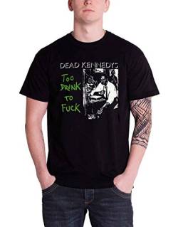 Dead Kennedys Too Drunk To F*ck Logo Official Herren Nue schwarz T Shirt von Unbekannt