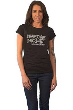 Depeche Mode People Are People Frauen T-Shirt schwarz XL 100% Baumwolle Band-Merch, Bands von Unbekannt