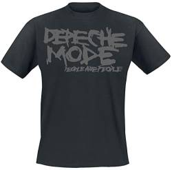Depeche Mode People Are People Männer T-Shirt schwarz S 100% Baumwolle Band-Merch, Bands von Unbekannt