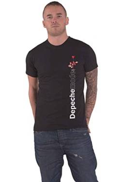 Depeche Mode Violator Side Rose Männer T-Shirt schwarz L 100% Baumwolle Band-Merch, Bands von Unbekannt