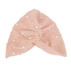 Indoor-Hut für Jungen Pure Pearl Stirnband Elastische Stirnbandkappe für Damen Stirnbandkappe Atmungsaktives Kopftuch (Khaki, One Size) von Unbekannt