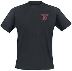 Lucky 13 Adrian T-Shirt schwarz M von Unbekannt