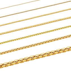 Massive edle Goldkette Venezianerkettet Halskette Collier Echt 333 Gold Juwelier Qualität (50, 0.7 mm) von Unbekannt