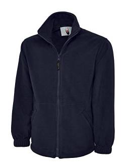 Monogram Damen Fleecejacke, XS bis XXXXL, ideal für Sport, Arbeit und Freizeit Gr. L, navy von Unbekannt