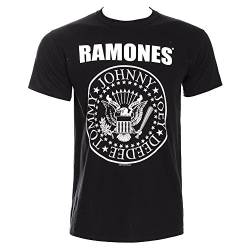 Ramones - - Herren-Jumbo-Seal T-Shirt in Schwarz, X-Large, Black von Unbekannt