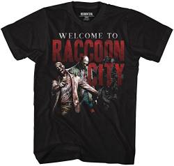 Resident Evil - - Männer willkommen zu Rc T-Shirt, X-Large, Black von Unbekannt