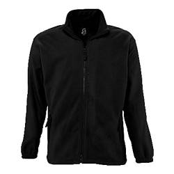 Sols Fleecejacke Fleece Jacke North bis Gr. 5XL ,Black, 5XL von Unbekannt