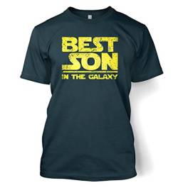 T-Shirt mit Aufschrift "Best Son In The Galaxy" Gr. Small, Blaue Abenddämmerung von Unbekannt