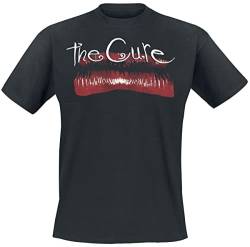 The Cure Lips Männer T-Shirt schwarz L 100% Baumwolle Band-Merch, Bands von Unbekannt