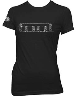 Tool 'Eyes Logo' (Black) Womens Fitted T-Shirt (small) von Unbekannt