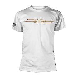 Tool Gold ISO Männer T-Shirt weiß L 100% Baumwolle Band-Merch, Bands von Unbekannt