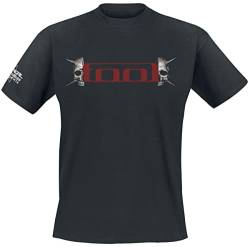 Tool Herren TShirt -XL- Skull Spikes Schwarz von Unbekannt