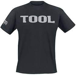 Tool Metallic Silver Logo Männer T-Shirt schwarz M 100% Baumwolle Band-Merch, Bands von Unbekannt