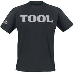 Tool Metallic Silver Logo Männer T-Shirt schwarz XXL 100% Baumwolle Band-Merch, Bands von Unbekannt