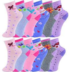 Unbekannt 10 Paar Mädchen ABS Socken Größe 24-39 (31-35) von Unbekannt