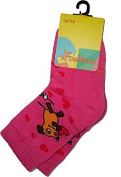 Unbekannt DIE MAUS Mädchen-Socken/Thermosocken/Strümpfe Rosa von Unbekannt