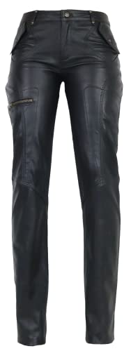 Unbekannt Damen Lederhose Piri - Premium Lamm Nappa Leder (Echtleder) von Unbekannt