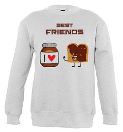 Unbekannt Nutella Funny Boys & Girls/Jungen & Mädchen Unisex Sweatshirts (130/140 cm) von Unbekannt