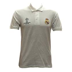 Unbekannt Real Madrid - Polo Shirt in weiß UEFA Champions League Größe S von Unbekannt