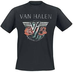 Van Halen Tour 1984 Männer T-Shirt schwarz L 100% Baumwolle Band-Merch, Bands von Unbekannt