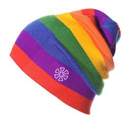 Winter Regenbogen Streifen Warm Strickmütze Skimütze Herren und Damen von Unbekannt