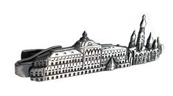 skyline Moskau Krawattenklammer Krawattennadel silbern matt geschwärzt ca. 6,2 cm lang inkl. Geschenkbox made in Germany von Unbekannt