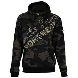 Sweatshirt, Farbe camouflage, Gr.3XL von Uncle Sam Workwear