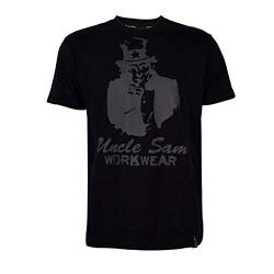 Uncle Sam Bekleidung T-Shirt schwarz schwarz m von Uncle Sam