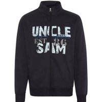 Uncle Sam Sweatjacke im Label-Design von Uncle Sam