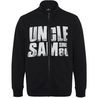 Uncle Sam Sweatjacke im Logo-Look von Uncle Sam