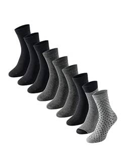 Schiesser Damen 9 Pack Strümpfe - SparPack Socken, Mehrfarbig, 39-42 EU von Uncover by Schiesser