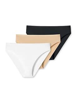 Schiesser Uncover Damen Tai-Slip 3-Pack - sortiert1 - Größe XL von Uncover by Schiesser