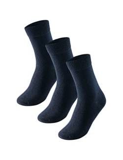 Uncover by Schiesser Herren 3 Pack Herrensocken, Nachtblau, 43-46 von Uncover by Schiesser