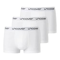 Uncover by Schiesser - Retro Shorts/Pant - 3er Pack (S Weiß) von Uncover by Schiesser