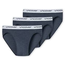 Uncover by Schiesser - Rio Slip/Unterhose - 3er Pack (S Dunkelblau) von Uncover by Schiesser