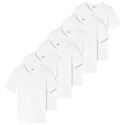 Uncover by Schiesser - Unterhemd/Shirt Kurzarm - 6er Pack (L Weiß) von Uncover by Schiesser