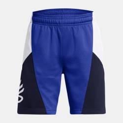Jungen Curry Splash Shorts Team Royal / Midnight Blaue Marine / Weiß YXS (122 - 127 cm) von Under Armour