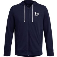 Under Armour® Kapuzensweatshirt UA RIVAL TERRY LC FZ MIDNIGHT NAVY von Under Armour