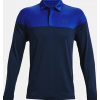 Under Armour® Poloshirt Under Armour Polo Playoff Novelty Langarm Blau Herren UK M von Under Armour