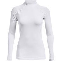 Under Armour Coldgear Authentics Mockneck Longsleeve Damen in weiß, Größe: XL von Under Armour