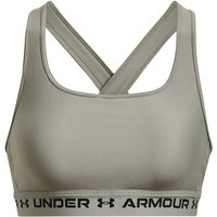 Under Armour Crossback Mid Sport-BH Damen in grün, Größe: XS von Under Armour