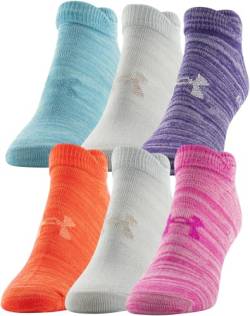 Under Armour Damen Essential 2.0 Leichte No Show Socken, 6 Paar von Under Armour